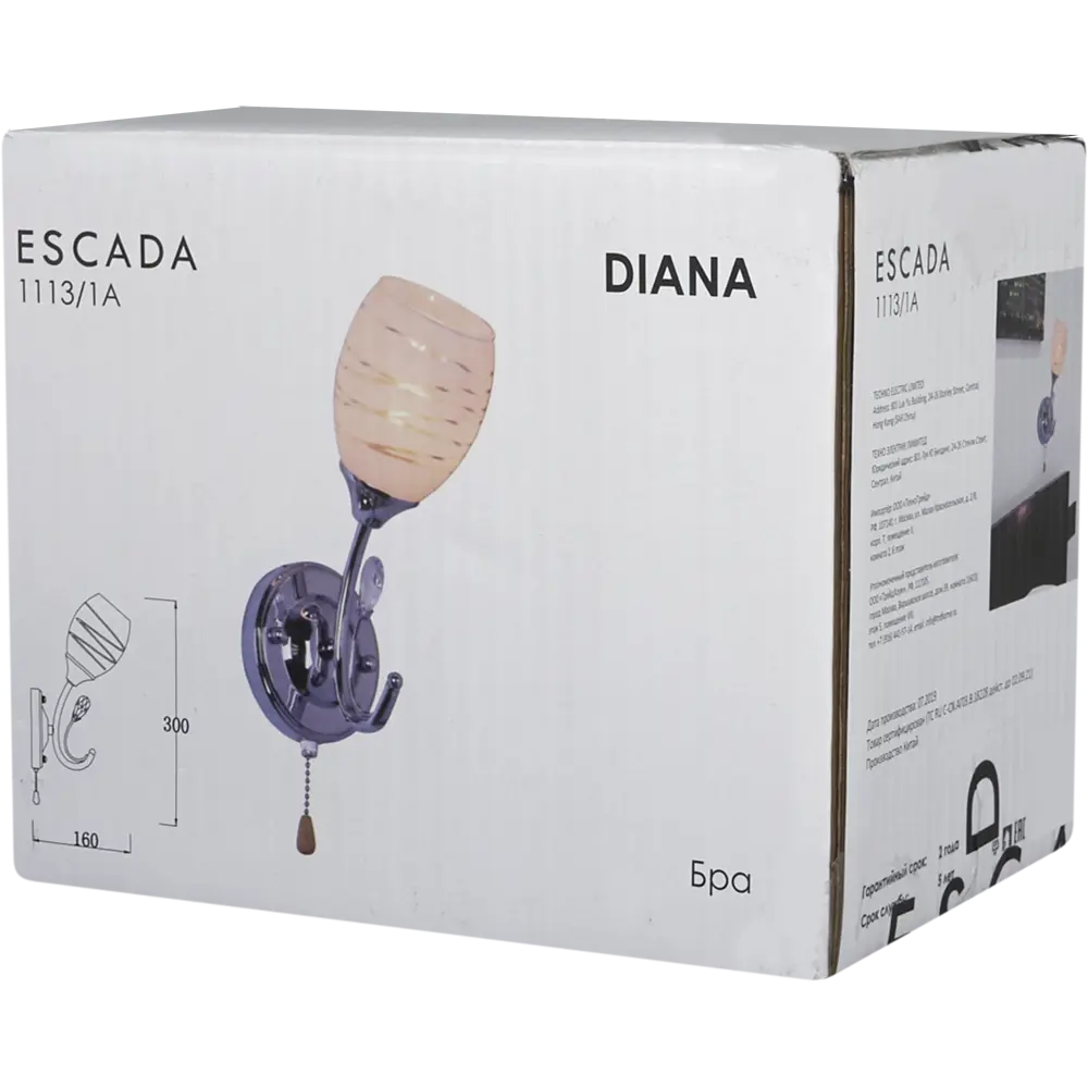 Бра Escada «Diana» 1113/1А, цвет хром 82319718 STLM-2023956  - Вид №6