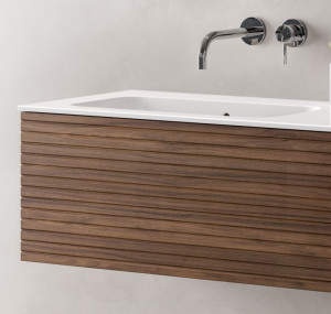 DI3612.10/NOCE IBC Diana, тумба под раковину 120 см (Push открытие), цвет орех