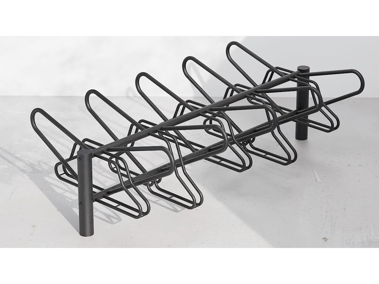 Двухсторонняя стойка для велосипедов из оцинкованной стали DIMCAR MILANO ARCH-00110574 - Вид №1