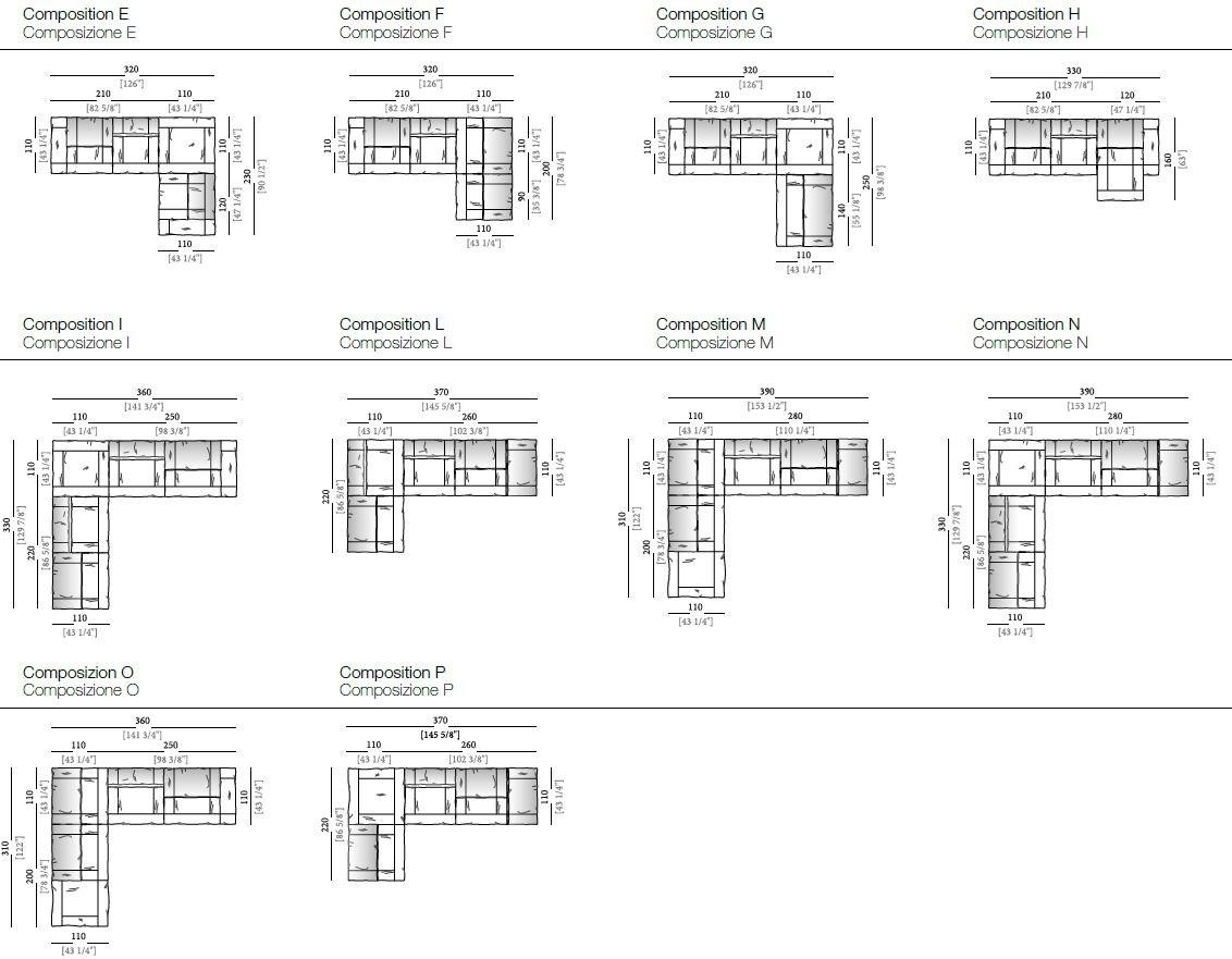 Arketipo Секционный кожаный диван sun-id-1370530 - Вид №11