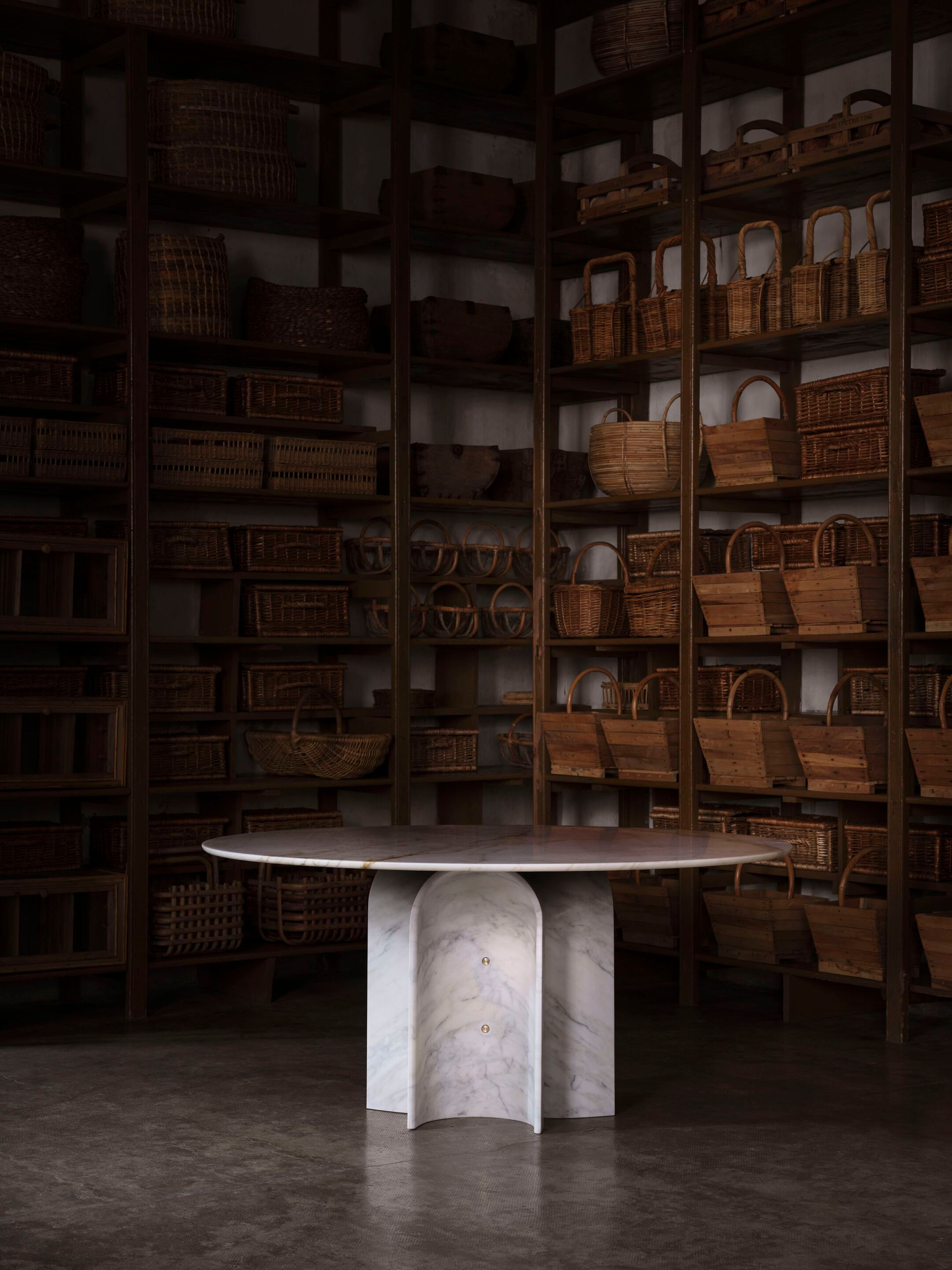 Круглый мраморный стол ACERBIS LE CUPOLE ARCH-00087791 - Вид №2