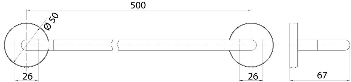 Emco Bad Вешалка для полотенец Round sun-id-1447097 - Вид №5
