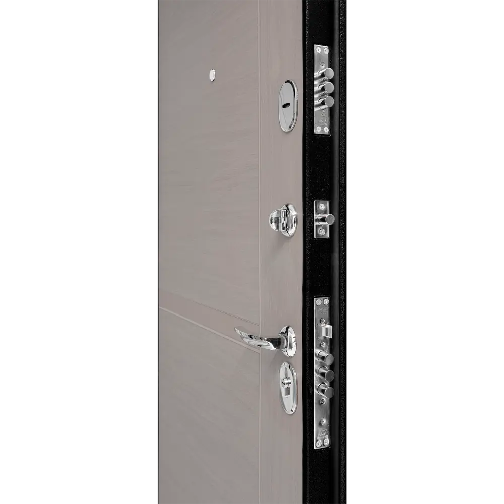 Металлическая входная дверь Форпост 75 с отделкой под бук 89350114 STLM-1403234 - Вид №5