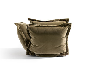 Съемное тканевое кресло с подлокотниками