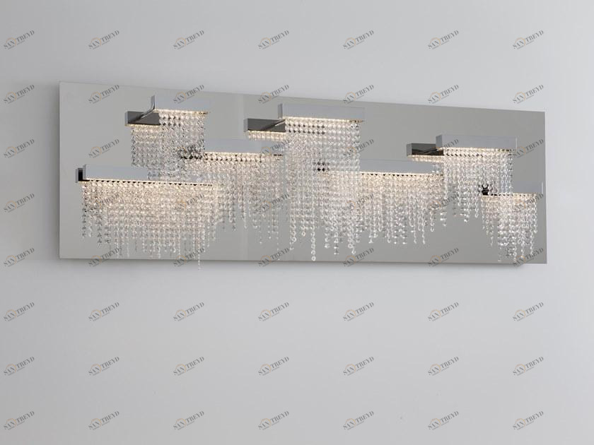 ILFARI Настенный светильник из металла с кристаллами Frozen eyes 10995/10996