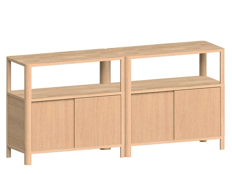 Шкаф из массива дерева с раздвижными дверями Woodendot Cloe ARCH-00137533 - Вид №4