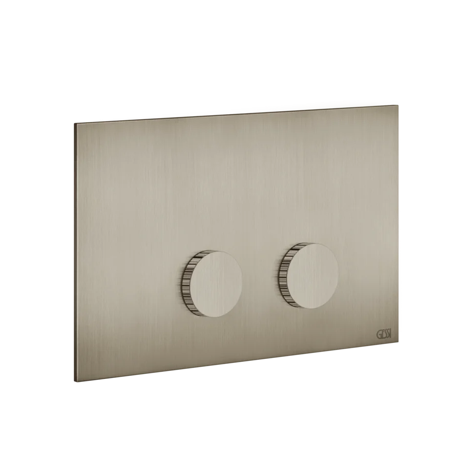 Запорная пластина 54643 149 Gessi Ingranaggio МАТОВЫЙ НИКЕЛЬ FINOX 54643149