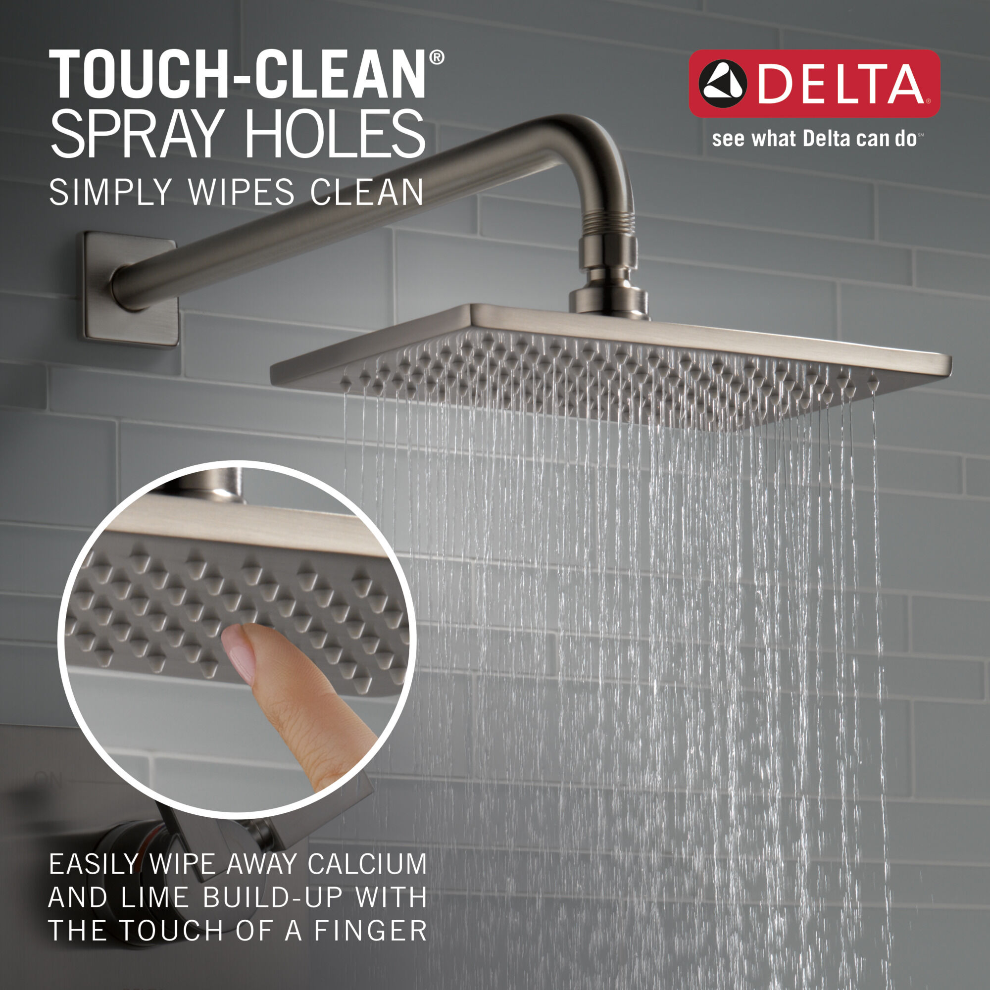 T17453-SS Для ванны и душа Monitor® 17 Series Delta Faucet Vero Нержавеющая сталь - Вид №4