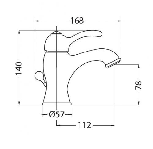 18893 Смеситель Migliore Lem Swarovski  - Вид №1