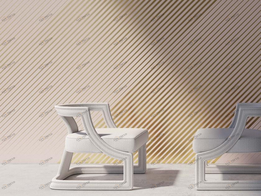 YO2 Флизелиновые обои в полоску металлик Modern foils sun-id-1385887