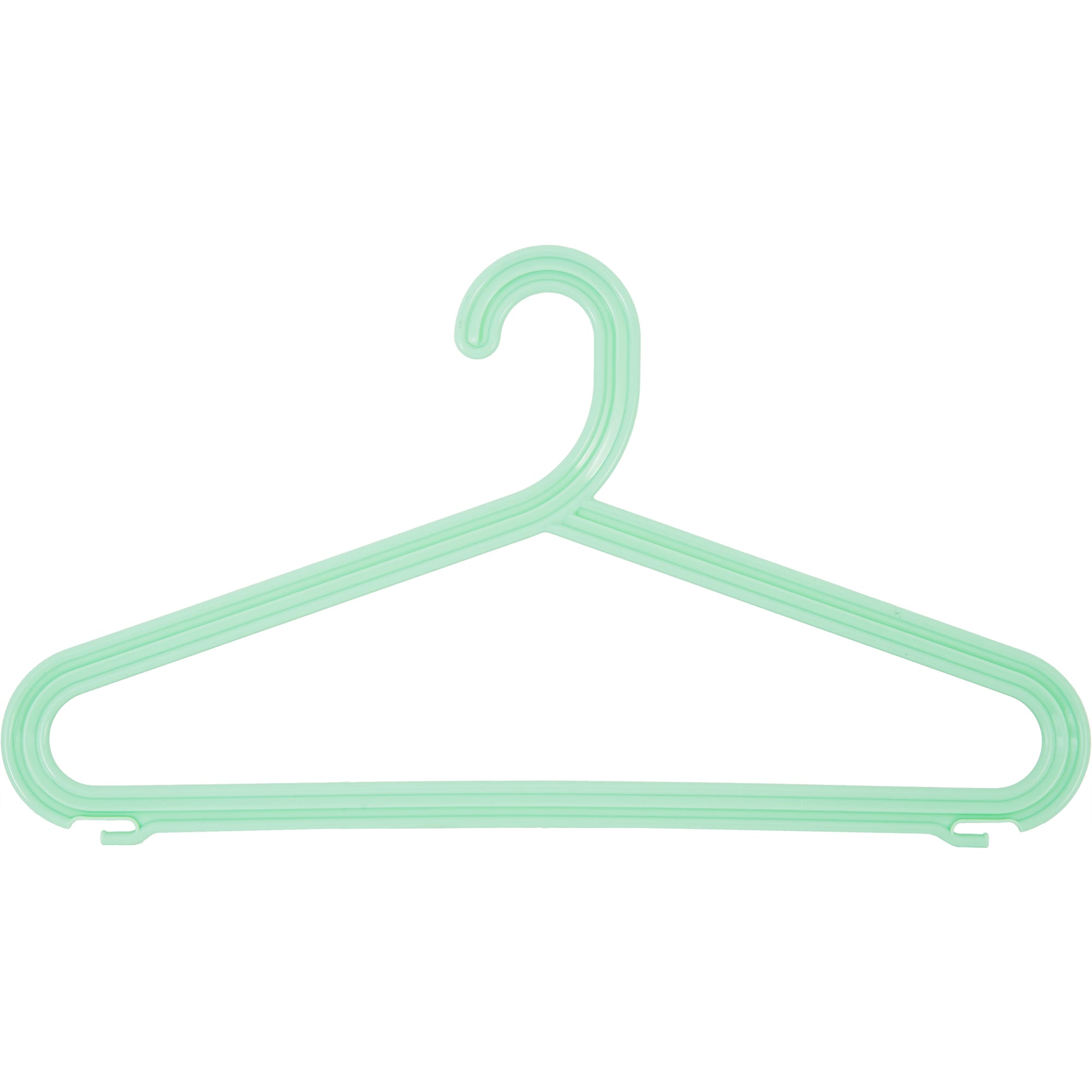 82999637 Плечики плоские размер 48-50 420x224x4 мм, полипропилен, цвет ментоловый Santreyd 