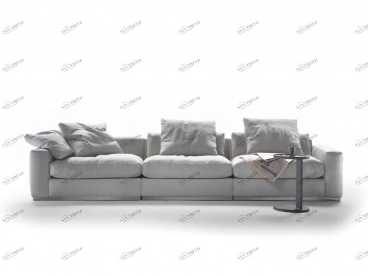 Flexform 3-х местный модульный диван из ткани sun-id-1427287