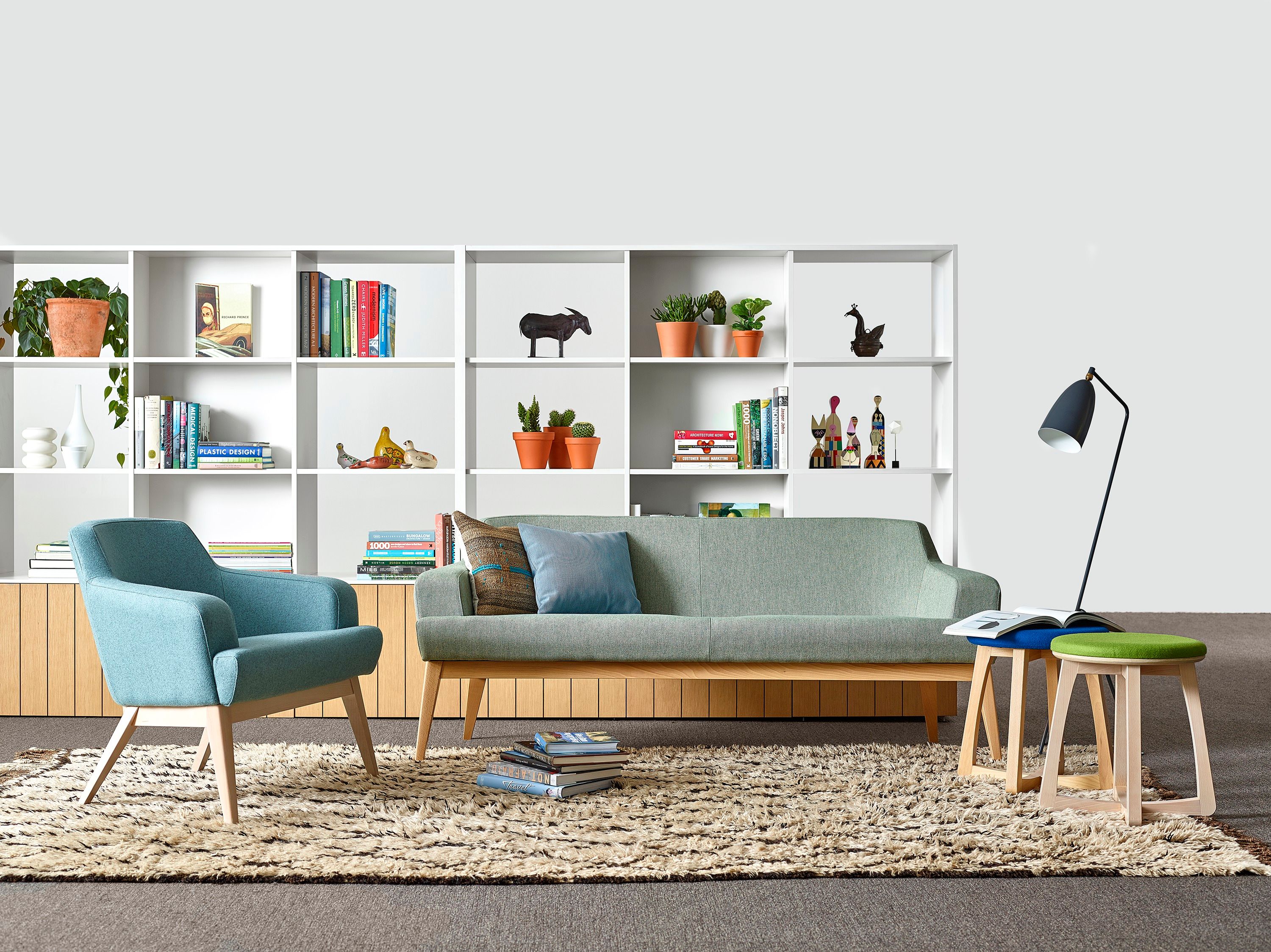 Книжный магазин в дневное время Herman Miller местный ARCH-00076282 - Вид №6