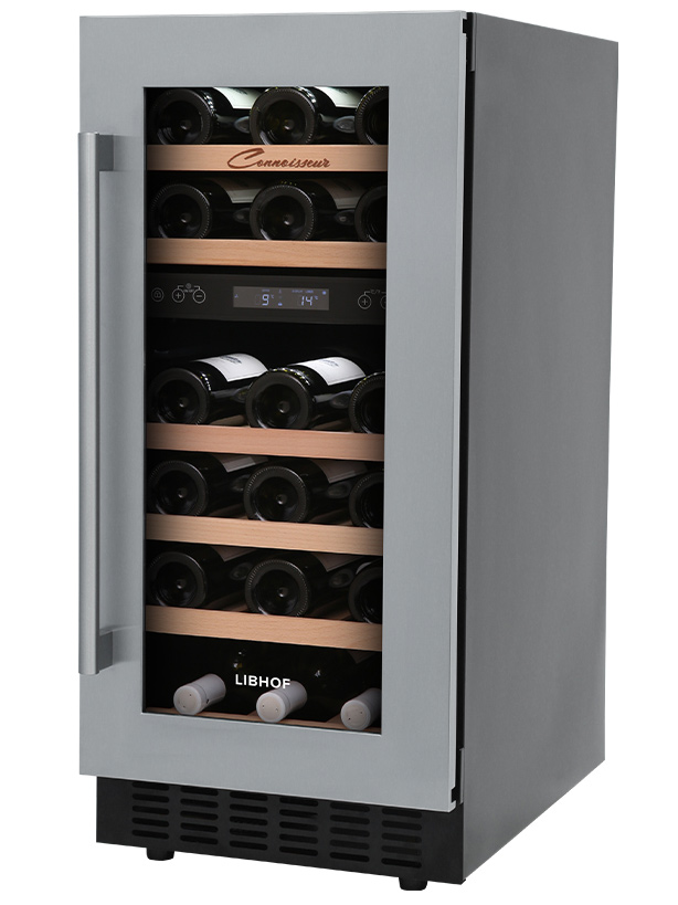 9951675 Встраиваемый винный шкаф Libhof CXD-28 серебристый STDN-0136866 - Вид №3