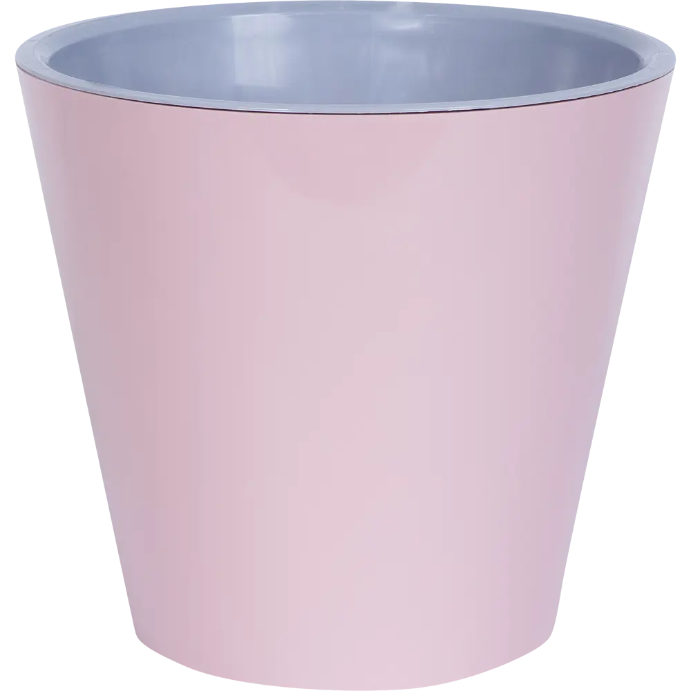 Горшок цветочный Ingreen Фиджи ø20 h18.3 см v4 л пластик розовый STLM-2110841
