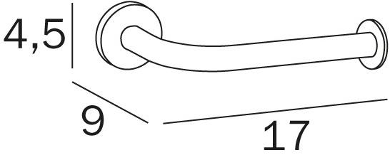 INDA® Держатель металлического рулона One A24250 - Вид №1