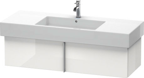 VE611500707 Vero Тумбочка подвесная Бетонно-серый матовый декор Duravit - Вид №2