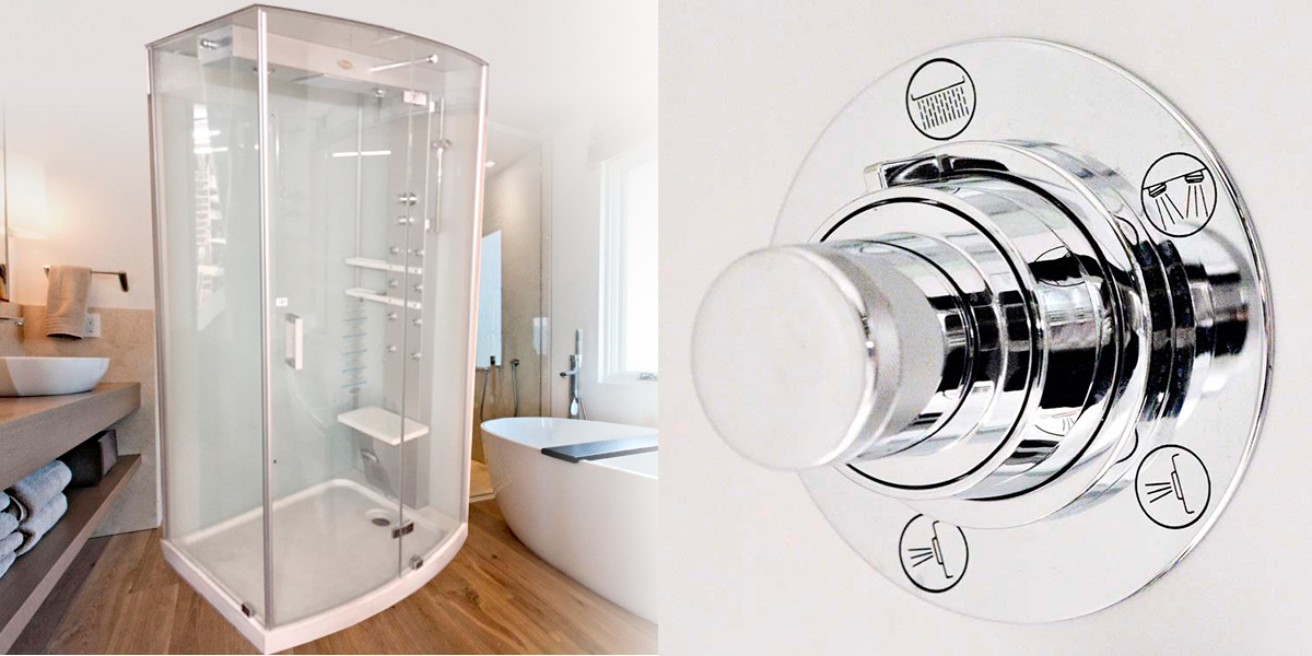 Душевая кабина Mynima 120 TT 9447-982A Dx Jacuzzi 9447982ADX - Вид №3