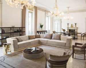 Диван WELLES ANGOLARE LONGHI W 587 02