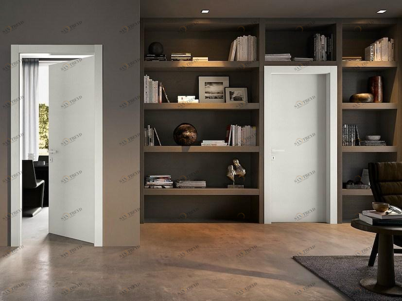 GAROFOLI Распашная лакированная дверь из массива дерева Moderno sun-id-1349400