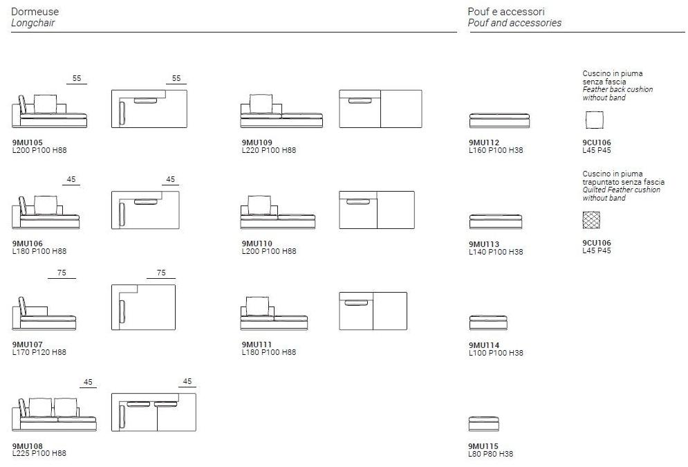 Marelli 4-х местный кожаный диван sun-id-1377713 - Вид №4