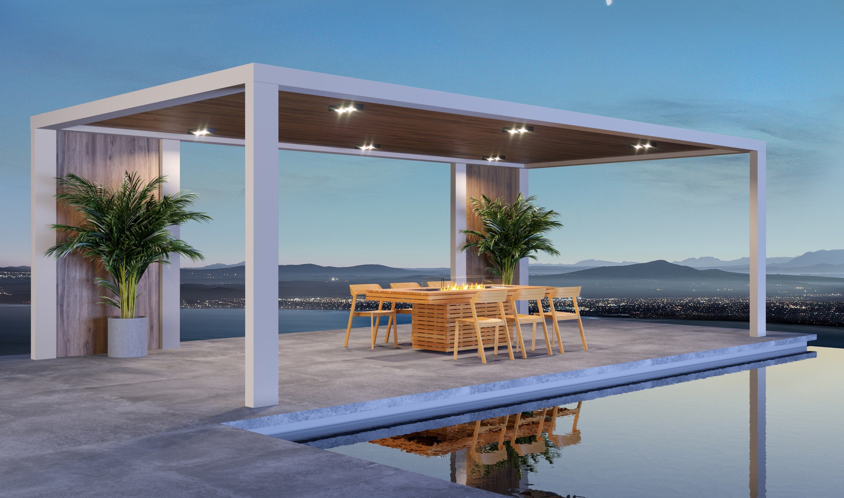 Отдельно стоящий камин на биоэтаноле или газе EcoSmart Fire Каминные столы ARCH-00119453 - Вид №1