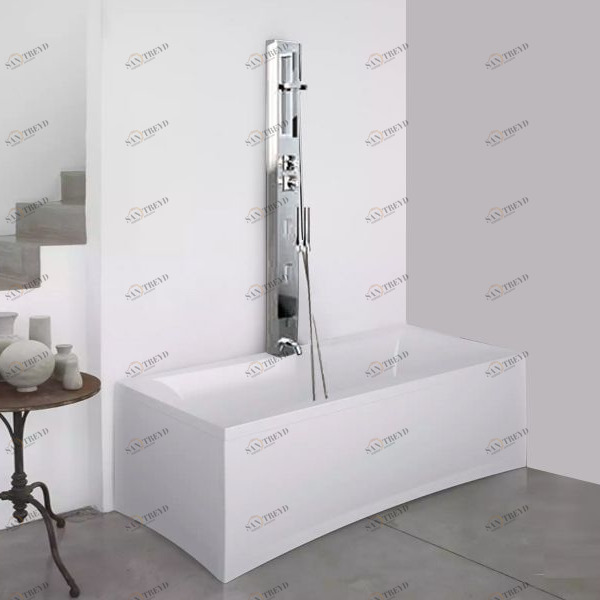 Душевая колонна термостатическая SOUL 5 Novellini SOUL с изливом для ванны SOUL5VTEK