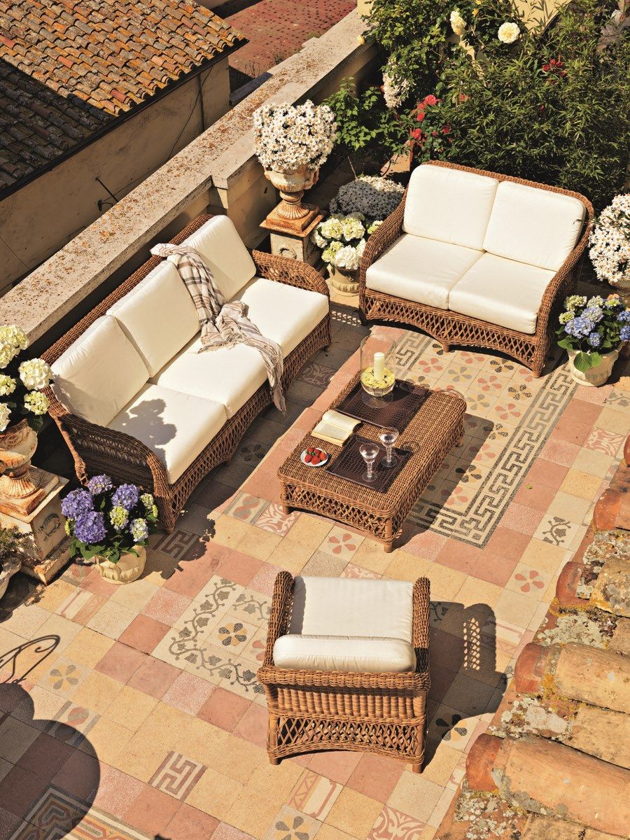 Waprolace® садовый диван и акриловая ткань Unopiù Olimpia ARCH-00081688 - Вид №4