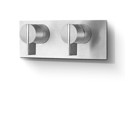 INS 202 Двухсторонний Смеситель И Дивертер Linki INSERT Сатиновая Сталь INS 202 S 326