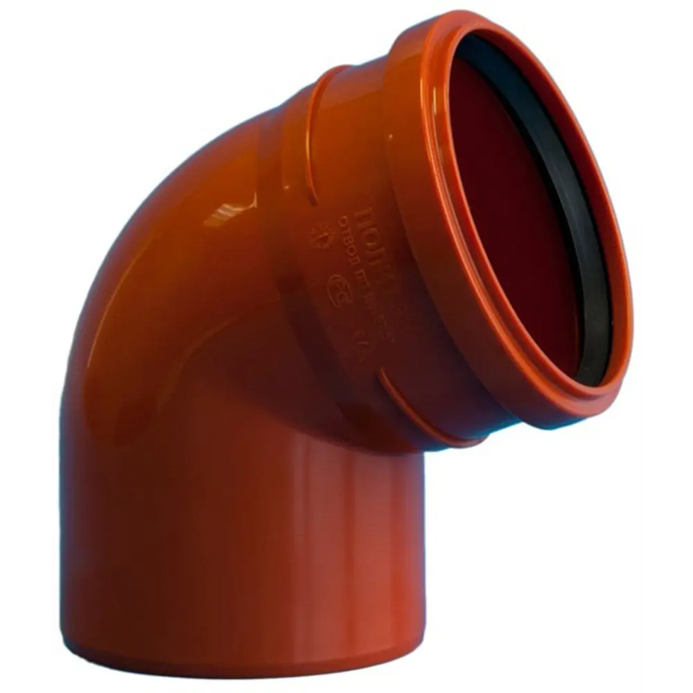 Отвод наружный 67° Политэк 160 мм STLM-2005122