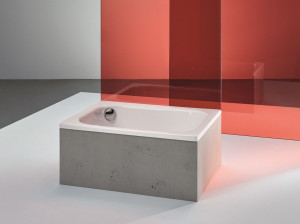 Эмалированный стальной квадратный поддон для душа