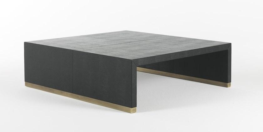 Gianfranco Ferré Home Прямоугольный журнальный столик из кожи Kay sun-id-1420551 - Вид №3