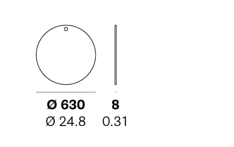 Круглый низкий журнальный столик с отсеком для хранения Pedrali Wow ARCH-00070159 - Вид №6