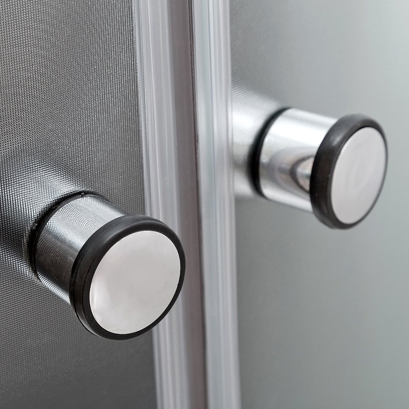 ЕМ1511 L с гм. и эл. Душевая кабина DETO Серия EM B10S+ эл. BLACK - Вид №16