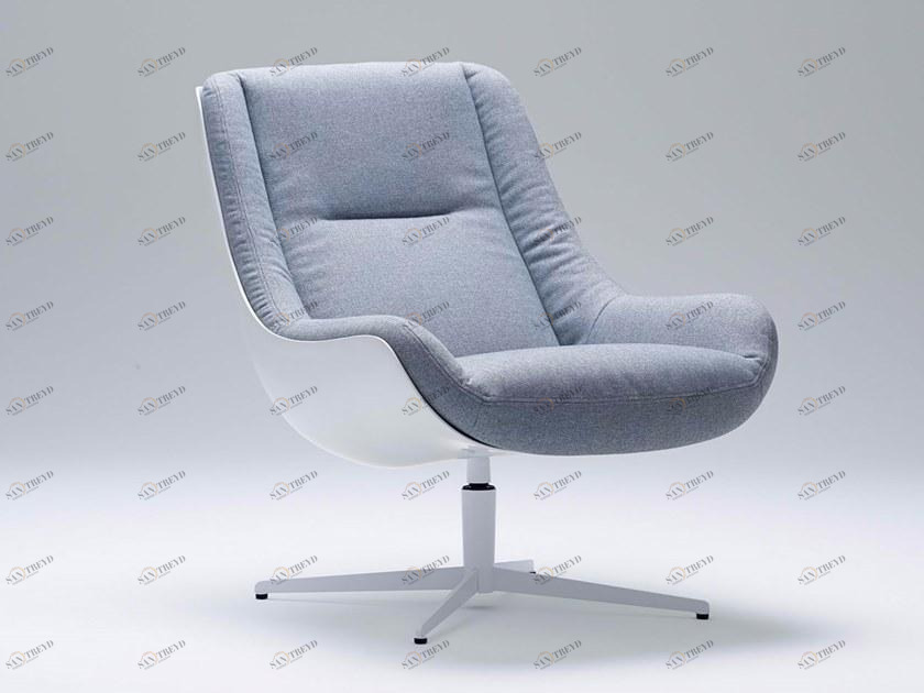 Sits 4-спицевое тканевое кресло с подлокотниками Birds sun-id-1345245