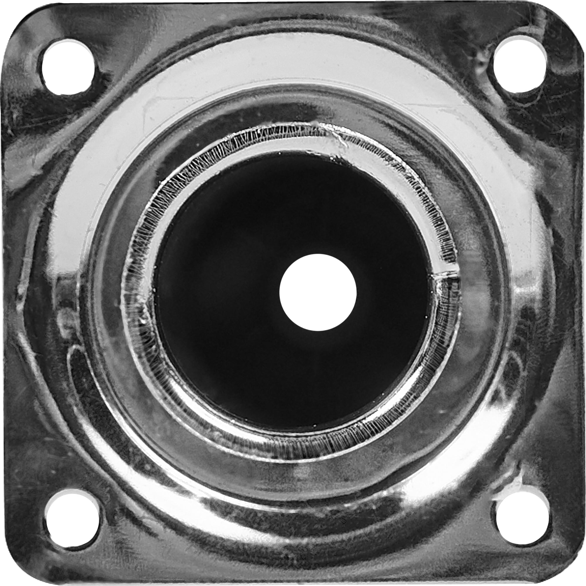 82732486 Ножка круглая 150х30 мм, сталь, цвет хром Santreyd  - Вид №3