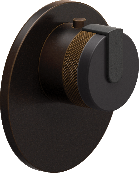 E-8027-R1GME-L1BK-OB-T Термостатический переключатель 3/4-Внешняя часть GRAFF MOD+