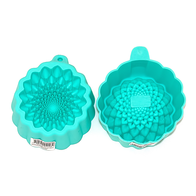 007 Форма для мыла ActivSoap силикон "Георгин" Выдумщики 