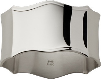 93565 Кольцо для cалфетки Серебряное Robbe&Berking 