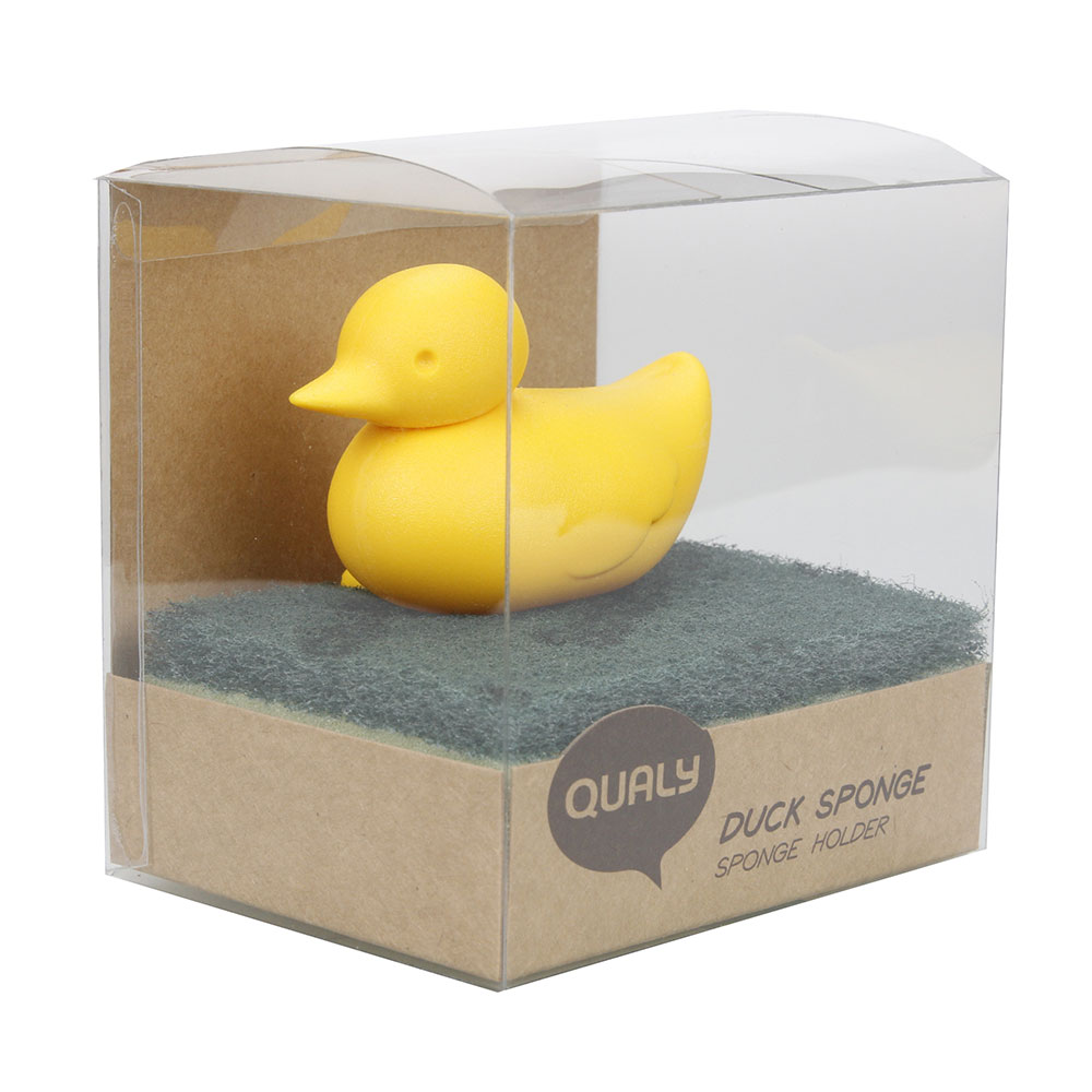Держатель для губки желтый Duck QUALY  00-3871528 Желтый  - Вид №3