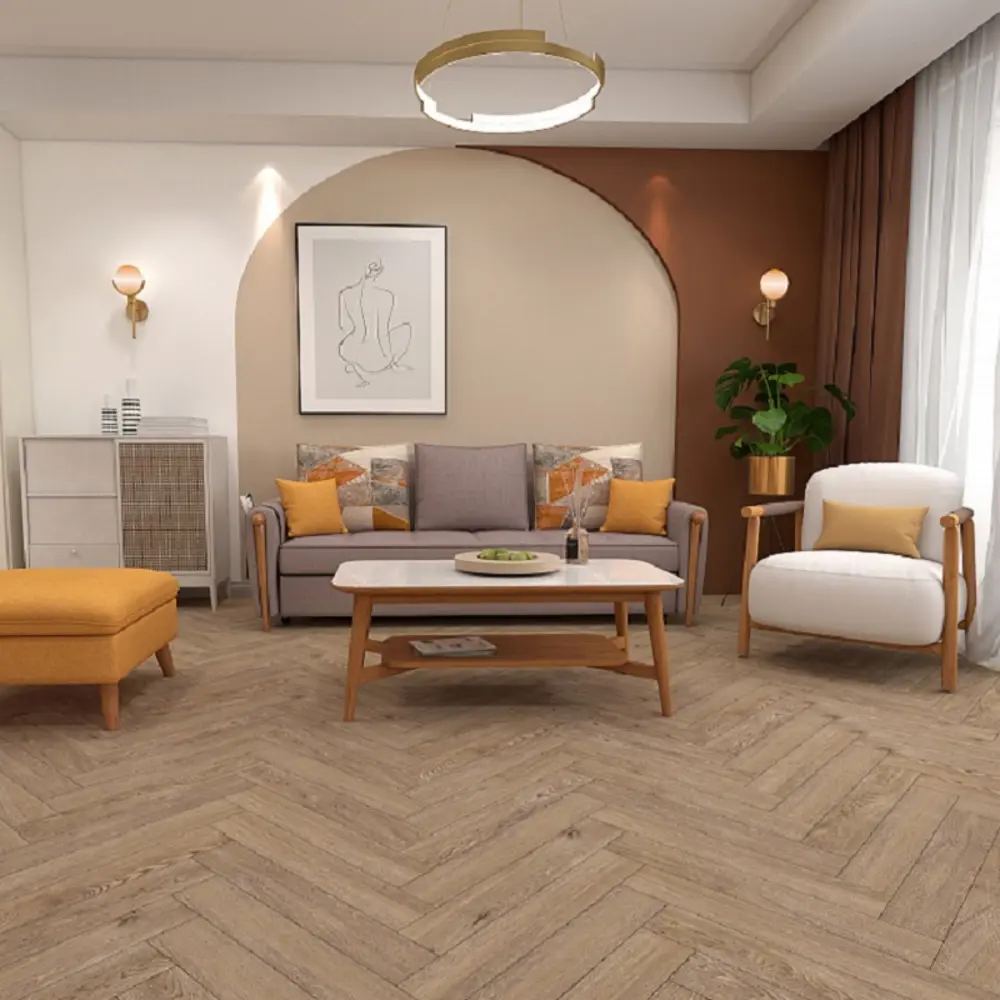 90698883 Ламинат Woodstyle Дуб Импакт 34 класс толщина 12 мм с фаской 1.32 м² STLM-0343669