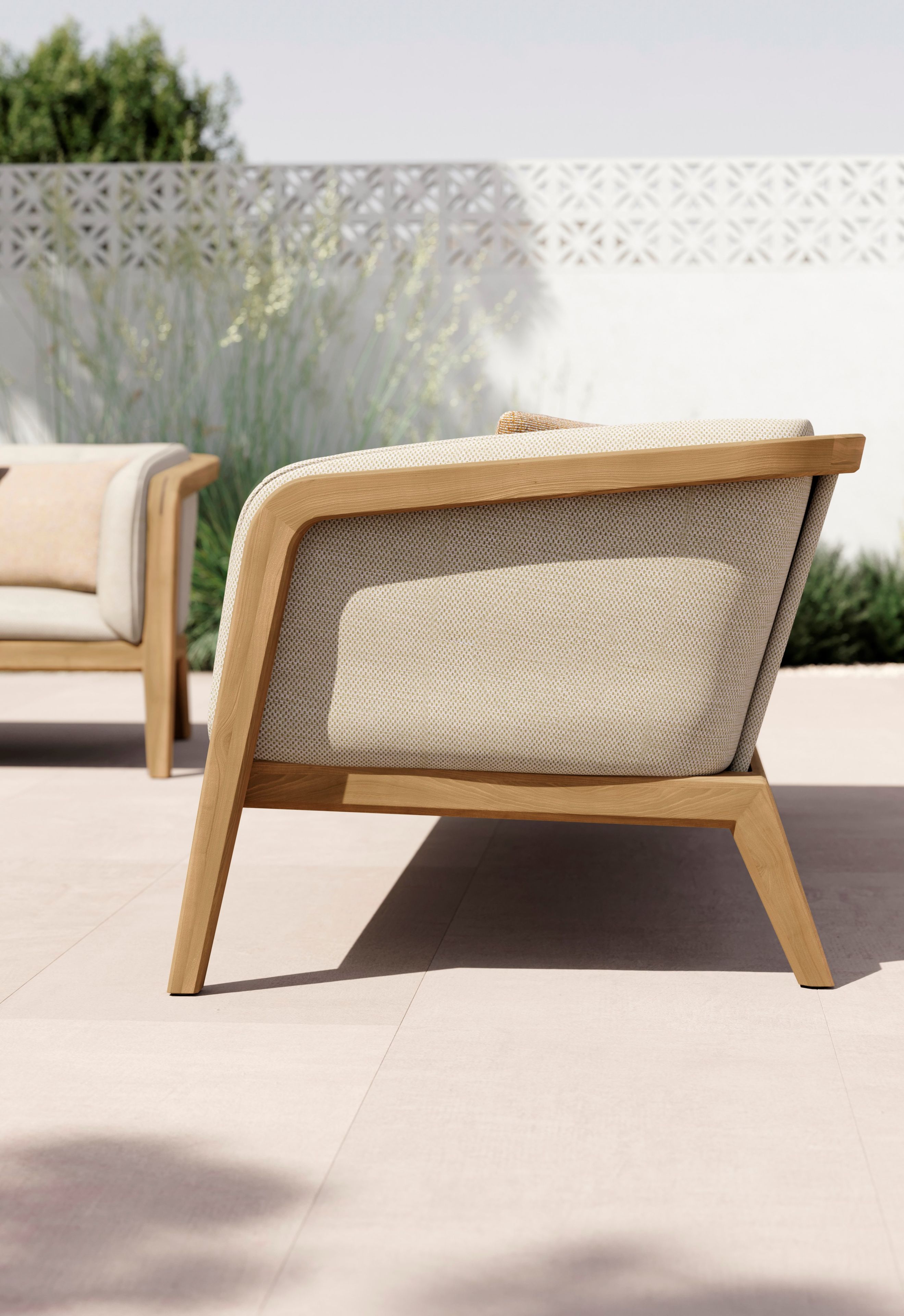 Тканевое садовое кресло с подлокотниками MANUTTI Sunrise ARCH-00071016 - Вид №5