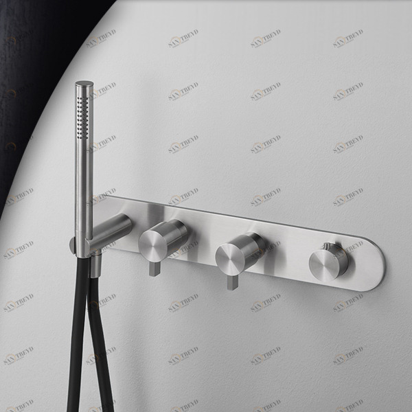 Смеситель для душа сталь матовая TOOX Radomonte TXQ51S