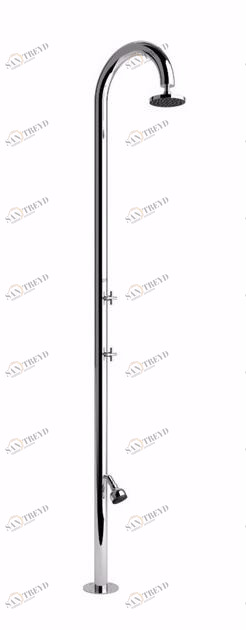 Inoxstyle Летний душ из нержавеющей стали Sole 01025 l