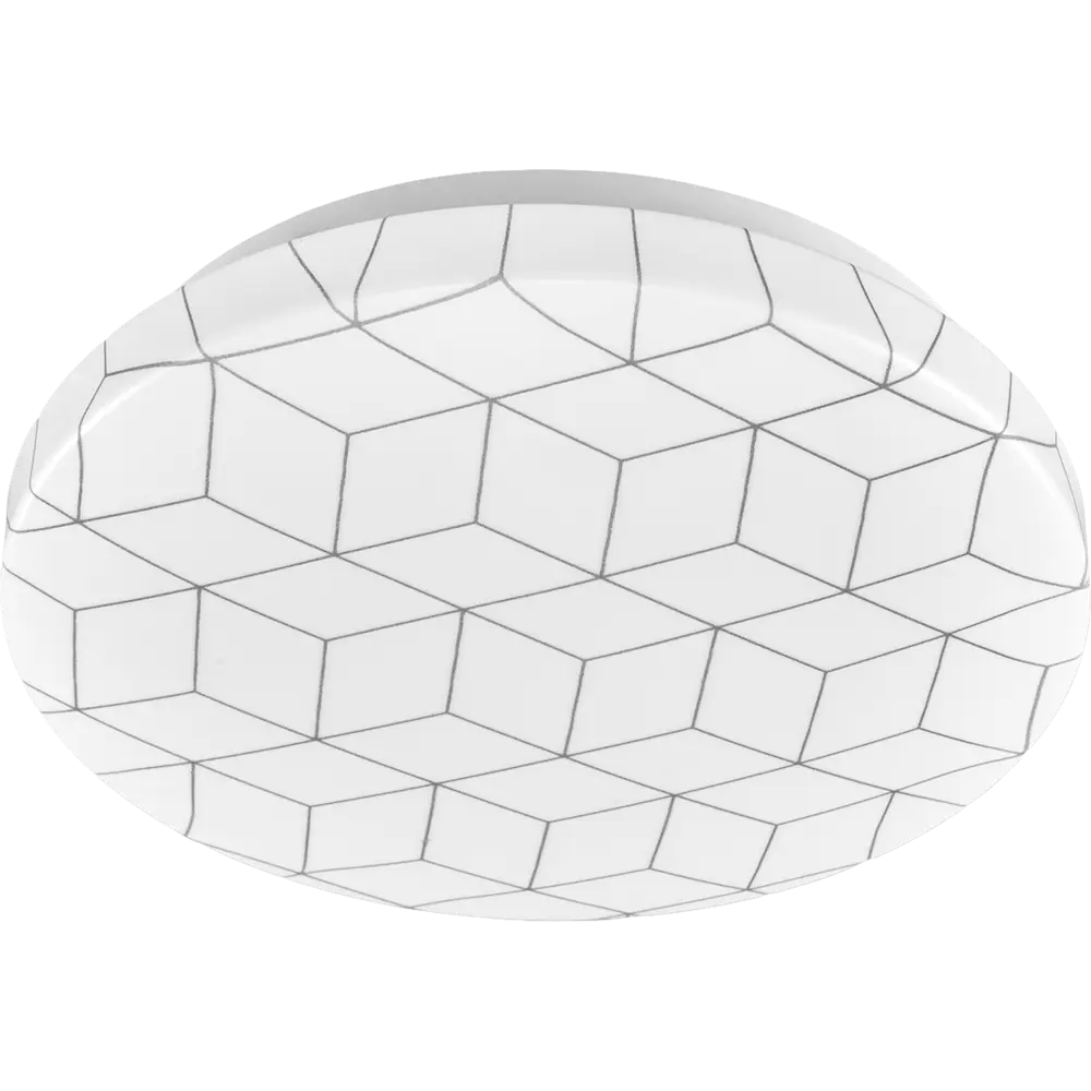 Светильник настенно-потолочный светодиодный Mosaic 8 м² холодный белый свет цвет белый LUMIN ARTE STLM-2097276 - Вид №1