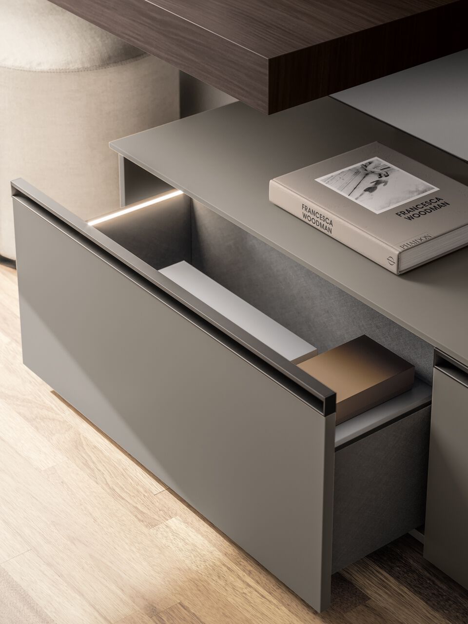 Деревянная секционная оборудованная стена Santalucia Mobili BOISERIE ARCH-00110923 - Вид №3