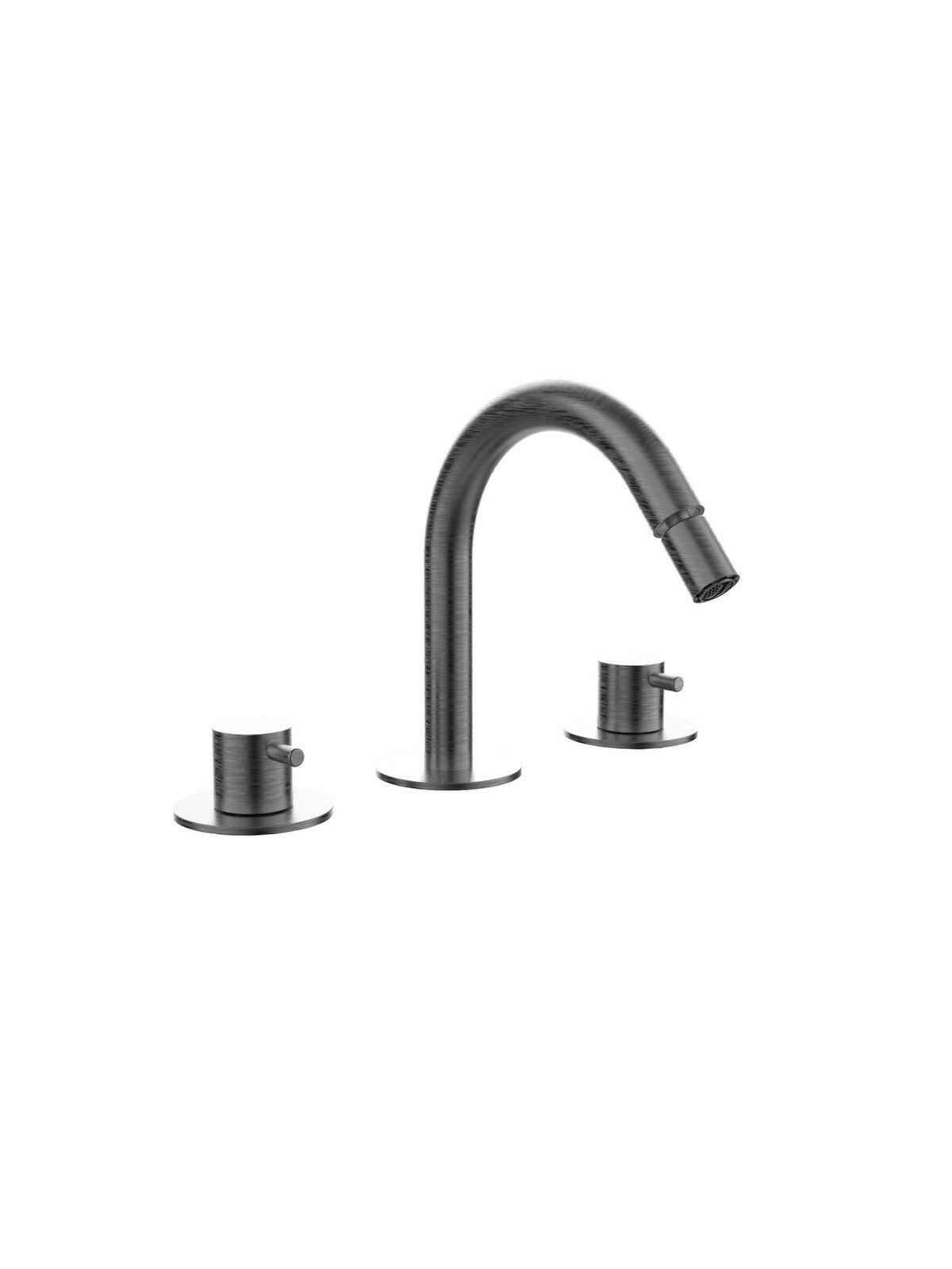 Смеситель для биде с 3 отверстиями для пола с отдельными розетками Rubinetterie Frattini Pepe XL ARCH-00131328 - Вид №15