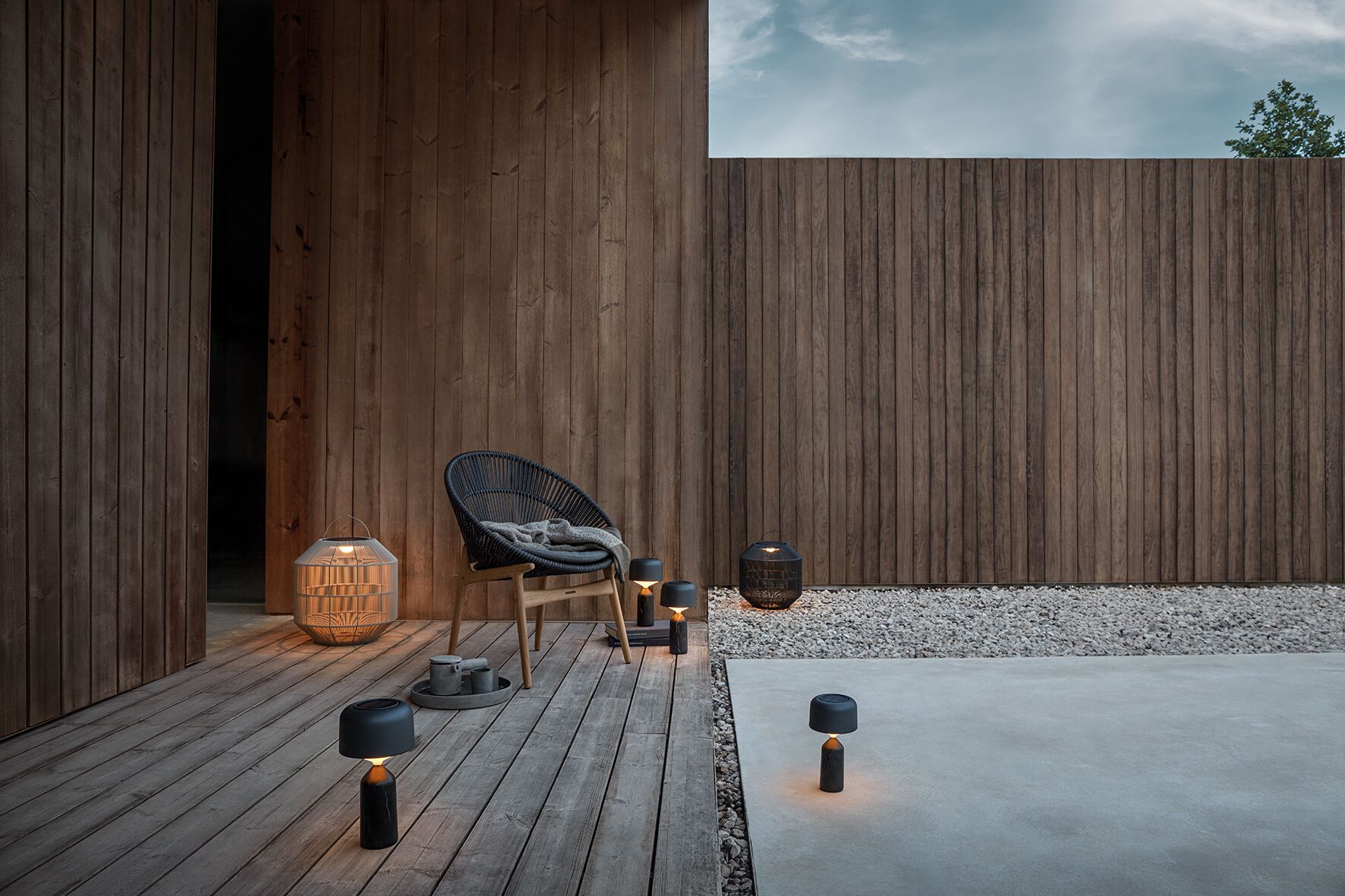 Плетеный и ТИК садовый стул Gloster Бора ARCH-00040511 - Вид №5