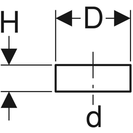 364.802.92.1 Заглушка Geberit PE для гладкого конца трубы Geberit  - Вид №2