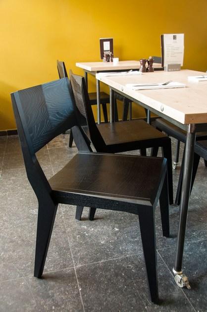 Quinze & Milan Штабелируемый деревянный стул Quartz sun-id-1400327 - Вид №3